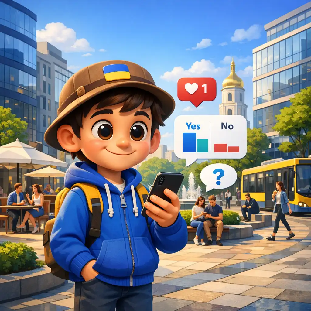 Опитування в публікаціях і коментарях Instagram