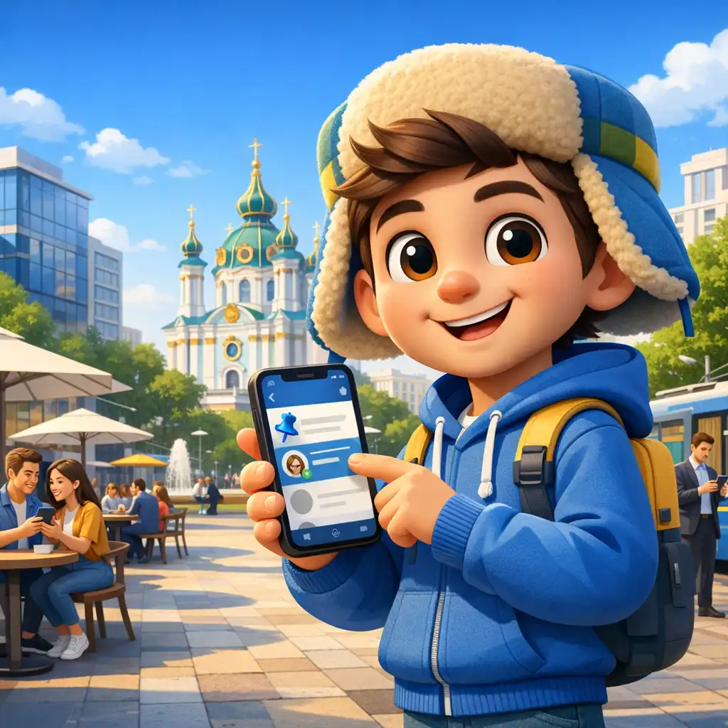 Закріплення чату для інших користувачів Telegram